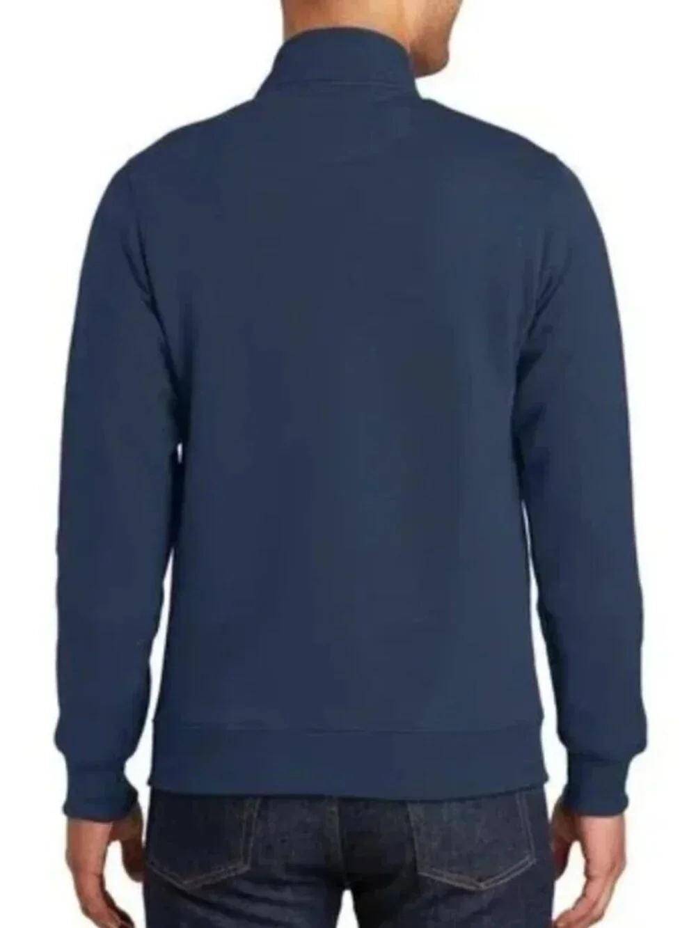 NEW Banana Republic Mens 1/4 Zip Pullover Sweater NWT XXL Navy